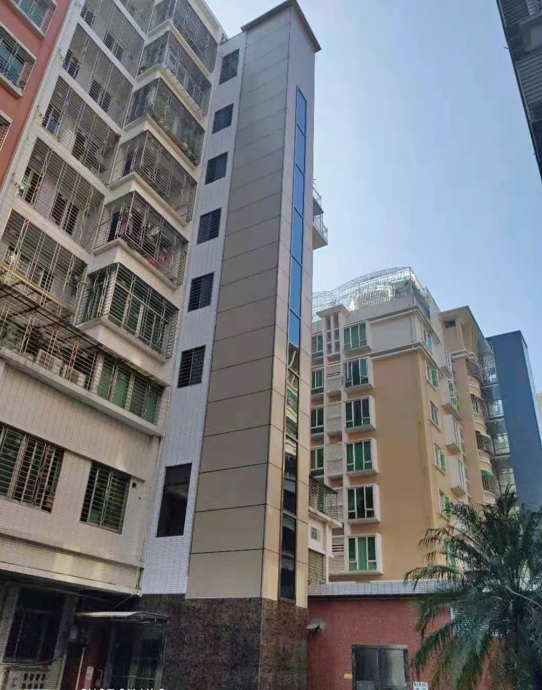 澄海金桂园已有住宅楼加装了电梯优化服务助圆群众电梯梦记者在走访